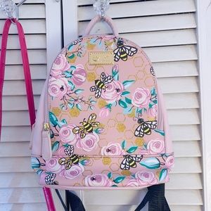 Betsey Johnson Bees & Roses Mini Backpack